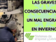 Las graves consecuencias de un mal engrase en invierno